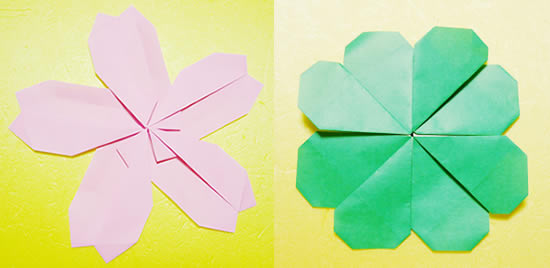 折り紙の折り方 春の花クローバー さくらの簡単な折り方 Solve It