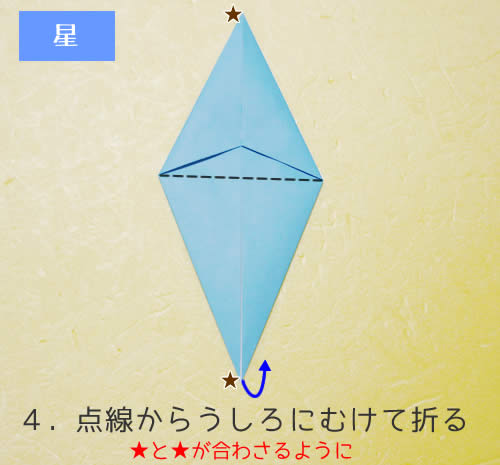 星の折り方4